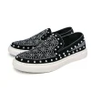 Men's Diamond-Embellished Casual Shoes